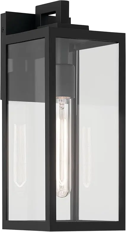 Kichler 59111BKT Branner 1-Light Outdoor Wall Light 60W (14 inch)