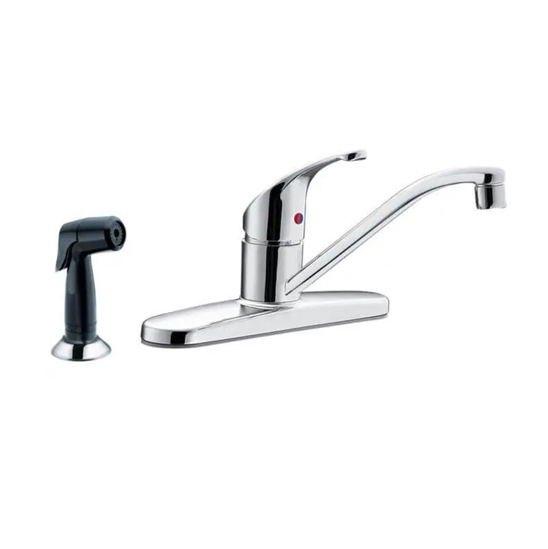 Cleveland Faucets CA47513B FSTN 1H KD W/Black SS CHR