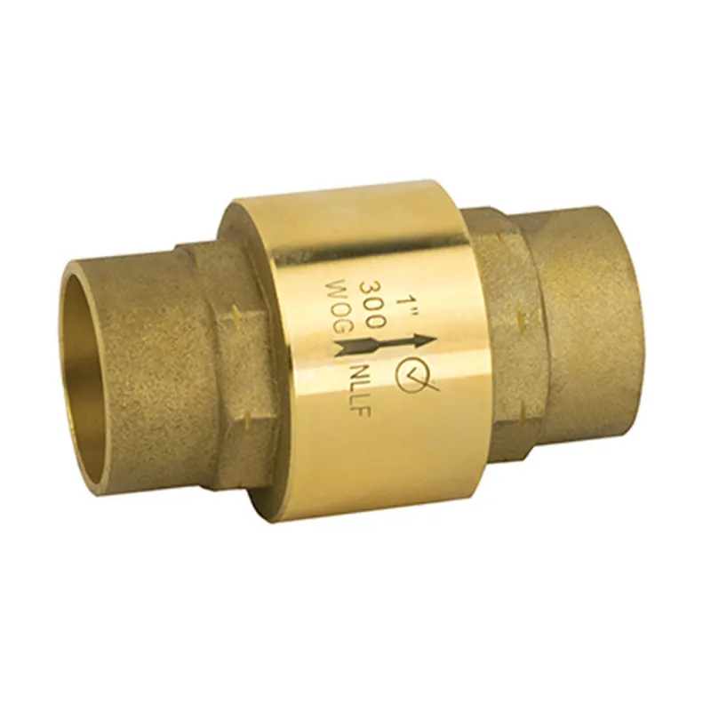 Jomar Valve 105-616G S-521G In-Line Check Valve 1-1/4 in