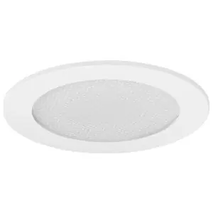 Acuity Brands V4012 WH VuLite Stippled Opal Lens Shower Trim 5 in.