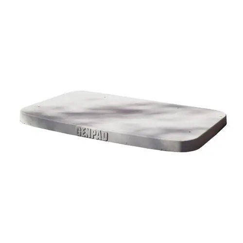 Diversitech FG5431-4GY Genpad 31in. x 54in. x 4in. Generator Pad