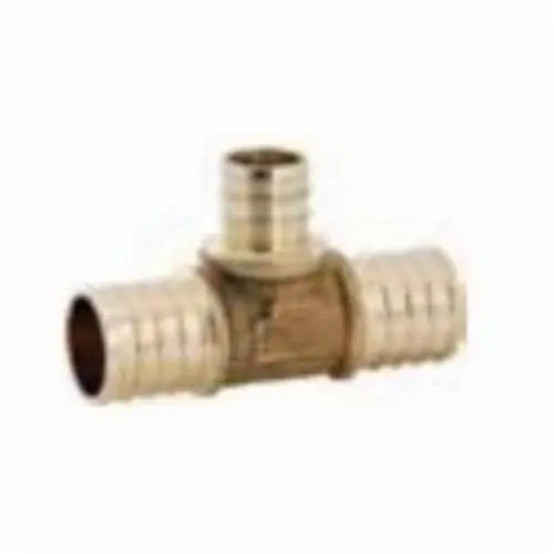 Matco-Norca MN-PXRT050404LF Lead Free Reducing Tee 1 x 3/4 x 3/4 in PEX Barb