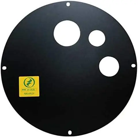 Zoeller 17-0419 18 inches Polyethylene Split Basin Cover w/ 2 inches Discharge