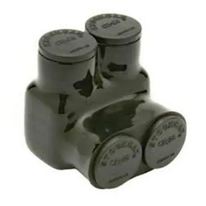 Penn-Union IPBBNA42S Insulated Cable Connector Block 2-Wires