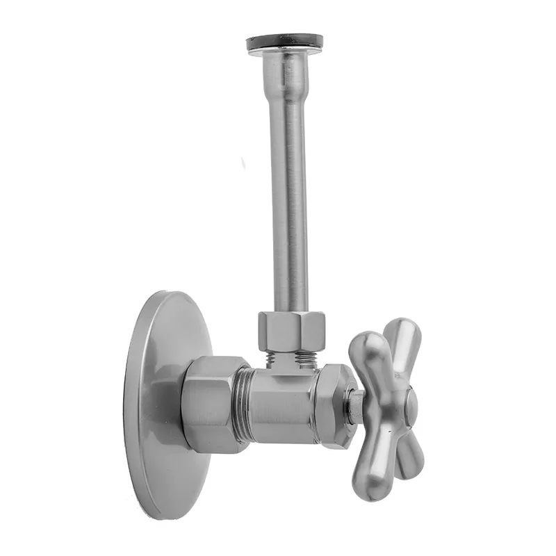 Jaclo 5812X-72 Multi Turn Angle Pattern 5/8 inches O.D. Toilet Supply Kit