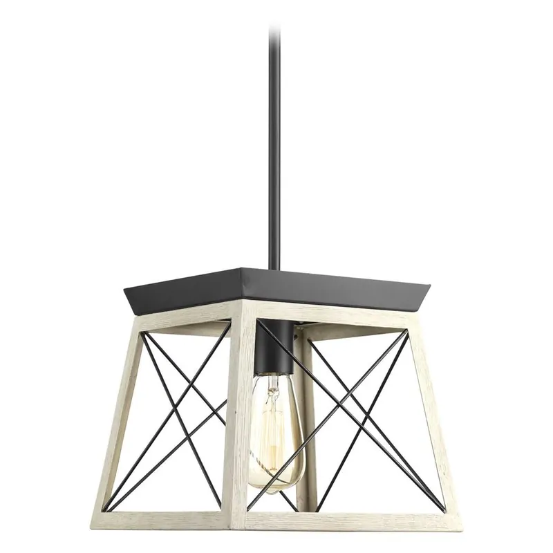 Progress Lighting P500041-143 Briarwood 100W 1-Light Incandescent Mini Pendant