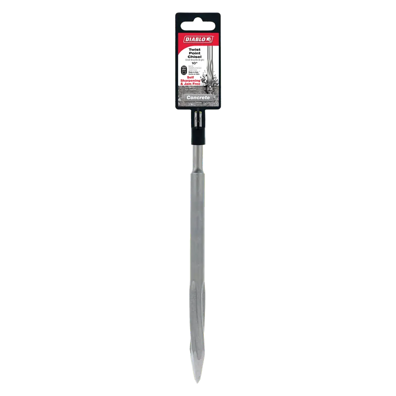 Diablo DMAPLCH2030 10 in. Sds-Plus Twist Point Chisel