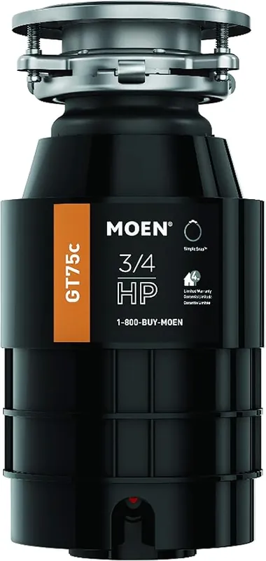Moen GT75C GT Series Garbage Disposal 3/4 HP