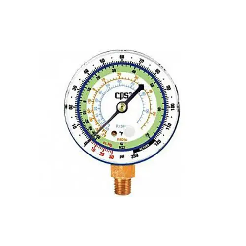 Cps Products RGHL Low-Pressure Gauge R-22/R-404A/R-410A 2.5in