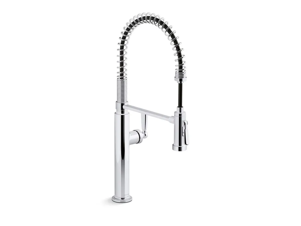 Kohler 28360-CP Edalyn by Studio McGee 1.5 GPM Single Hole Pre-Rinse Pull Down Kitchen Faucet