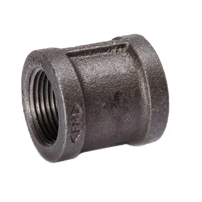 Mueller Industries 521-210 3 inches Imported Black Malleable Iron Coupling