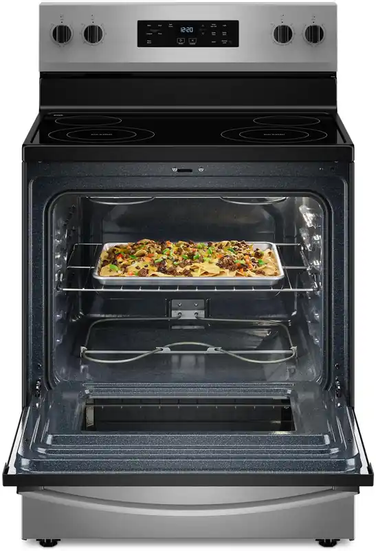 Whirlpool WFES3530RS 30-inch Electric Range with Self Clean 5.3 cu. ft.