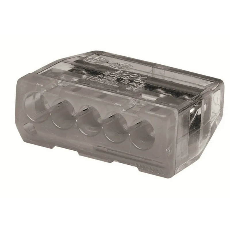Ideal 30-087J In-Sure Push-In Wire Connector 5 Ports