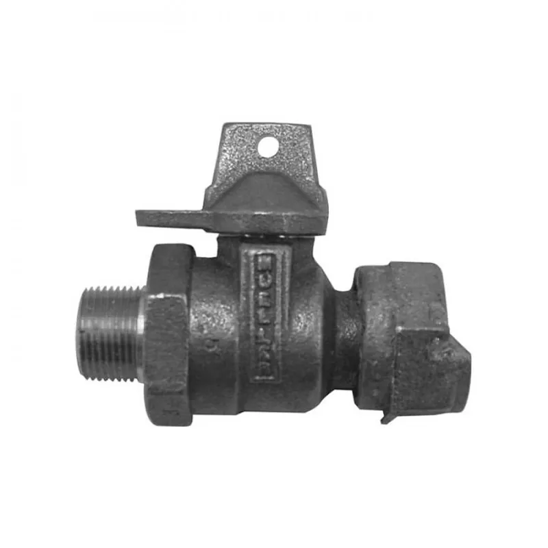 Mueller Valve B-24394N 300 Ball Straight Meter Valve (3/4 inchesR, 3/4 inches, 1 inchesR, 1 inches)