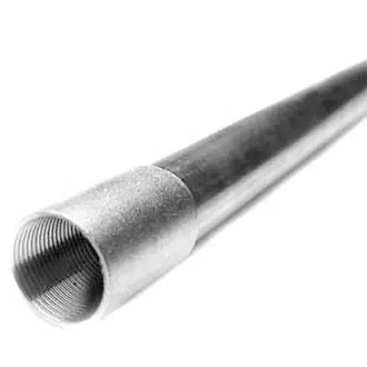 United Pipe & Steel WIGTCA53A0040109S Sch40 Erw Import Galv Steel Pipe T&C 1/2