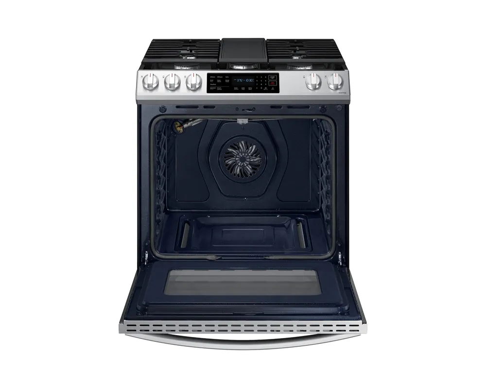 Samsung NX60T8311SS/AA 6.0 cu. ft. Smart Slide-in Gas Range