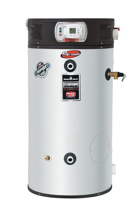 Bradford White EF-60T-125E-3N eF Series 60 gal. Tall 125 MBH Commercial Natural Gas Water Heater