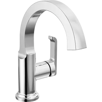 Delta Faucet 588SH-PR-DST Tetra Single Handle Bathroom Faucet