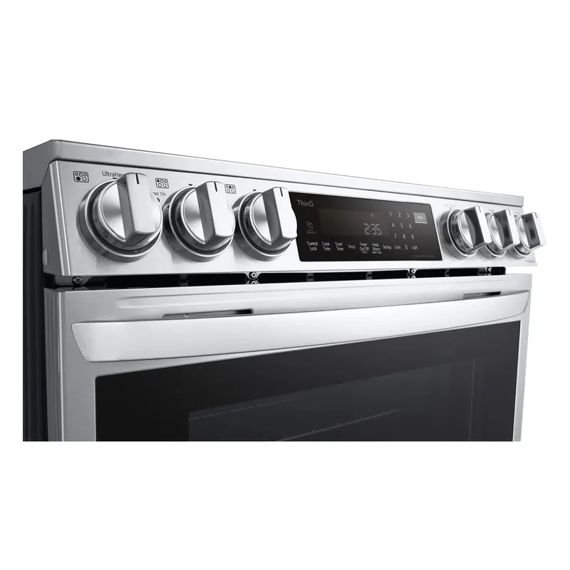 Lg Electronics LSEL6337F 6.3 cu. ft. Smart Wi-Fi Enabled ProBake Convection® InstaView™ Electric Slide-in Range with Air Fry
