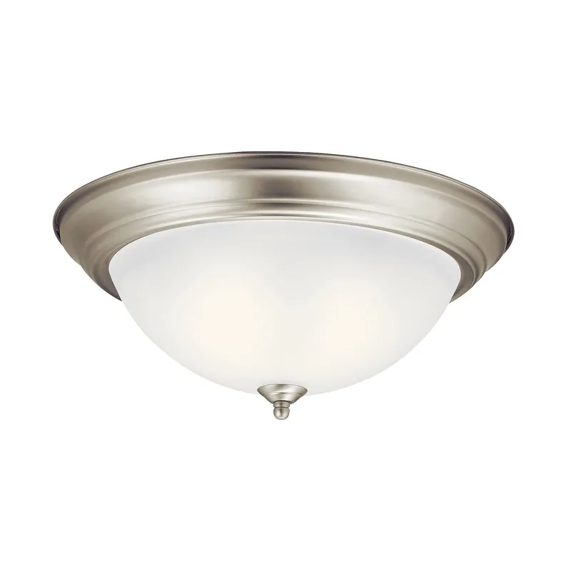 Kichler 8116ni 15.25in 3 Light Flush Mount 60 W