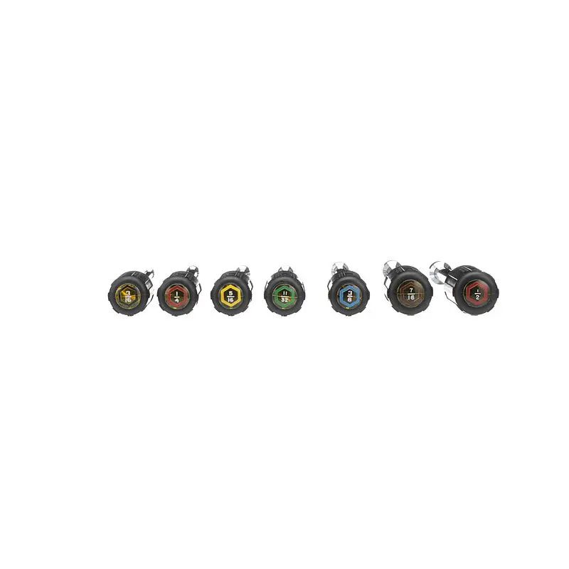 Klein Tools 647 NUT DR Nut Driver Set, 6-Inch Shafts, 7-Piece