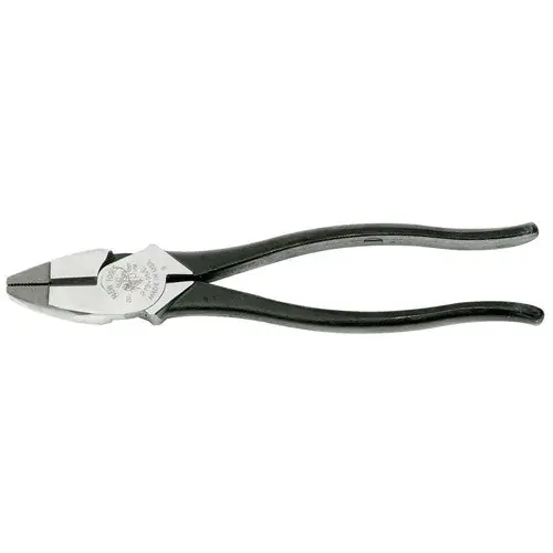 Klein Tools 213-9NE PL High Leverage Side-Cutting Pliers with Knurled Jaws