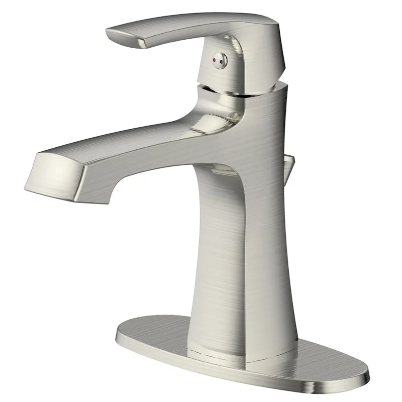 Compass Manufacturing 192-6399 Cardania Single Handle Bathroom Faucet