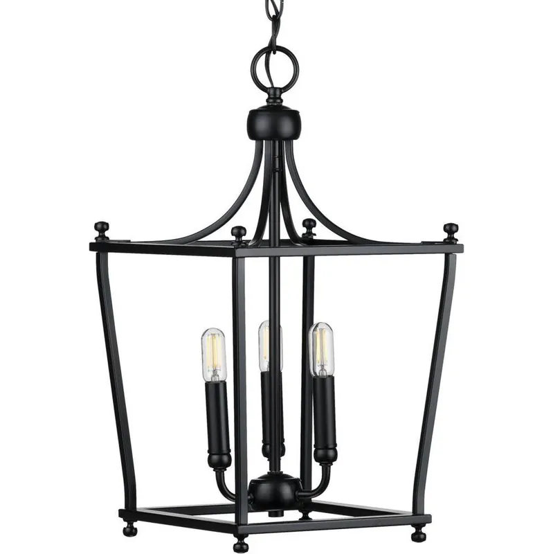 Progress Lighting P500213-031 mabl 3 60W cand b10 incand pend