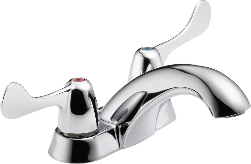 Delta Faucet 2529LF-LGHGMHDF Commercial Centerset Blade 3.44 x 12.00 x 3.44 inches