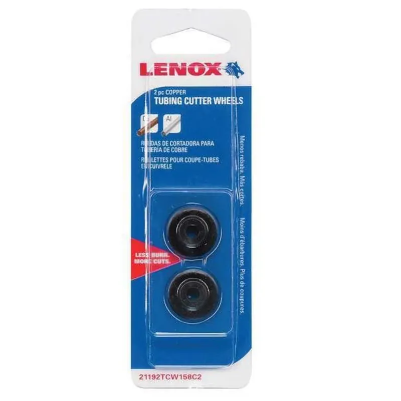 Lenox 14829tsb tubing cutter replacement steel cutting wheel 2-pack