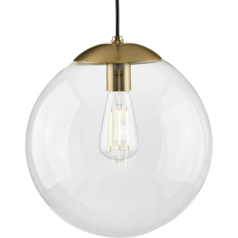 Progress Lighting P500311-109 Atwell Collection Pendant Light 60W