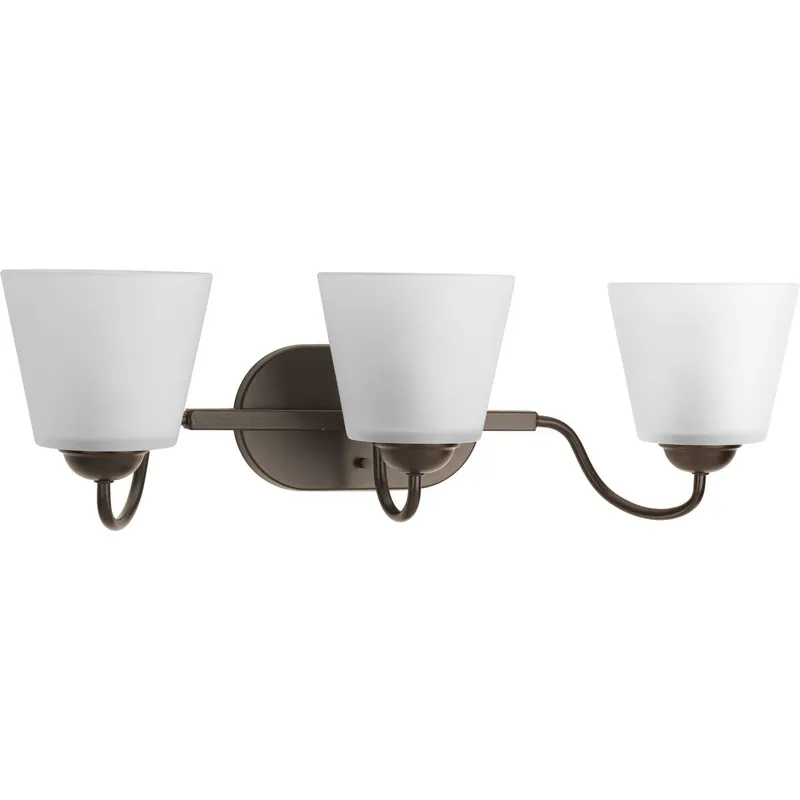 Progress Lighting P2129-20 Arden 100W 3-Light Incandescent Vanity Fixture