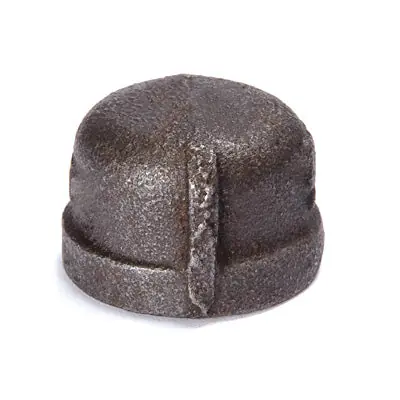 Mueller Industries 521-409 2-1/2 inches Imported Black Malleable Iron Cap