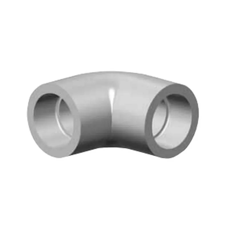 Georg Fischer Central Plastics 360002102 1-1/4 in. IPS x Socket Fusion MDPE 90 Degree Elbow