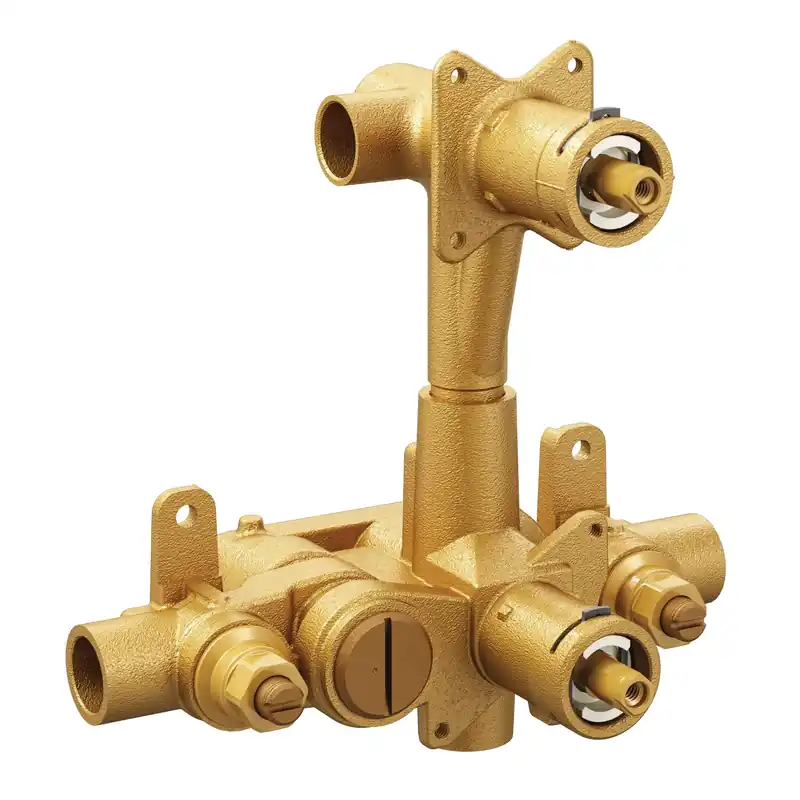 Moen 3330 M-Pact Moentrol Transfer Valve, 3-Function, 1/2 inches CC Connection
