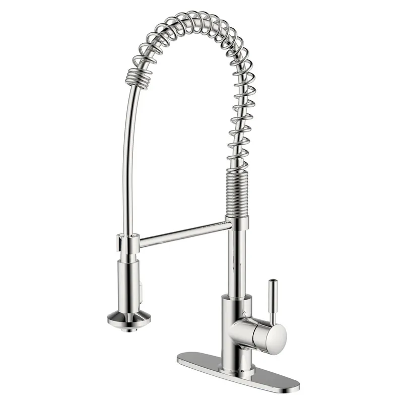 Compass Manufacturing 192-6473 Casmir Single Handle Kitchen Faucet