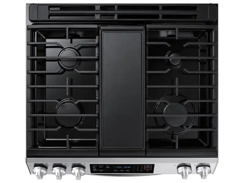 Samsung NX60BG8315SS 6.0 cu. ft. Smart Slide-in Gas Range with Air Fry & Convection