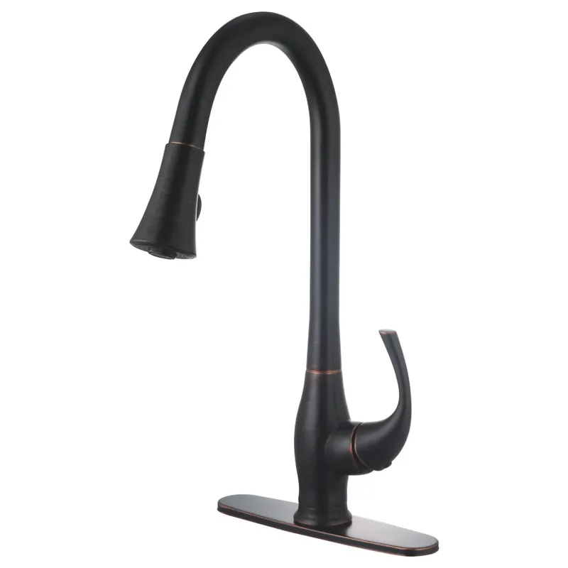 Compass Manufacturing 191-6639 Grand Single Handle Pull-Down Kitchen Faucet