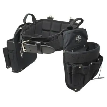Rack-A-Tiers 43502 Electrician's Edge Pro -Combo Belt w/Pouches & hangers Medium (31 inches - 34 inches)