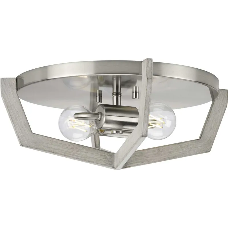 Progress Lighting P350224-009 Galloway 2 Light 15 inch Flush Mount Ceiling Light
