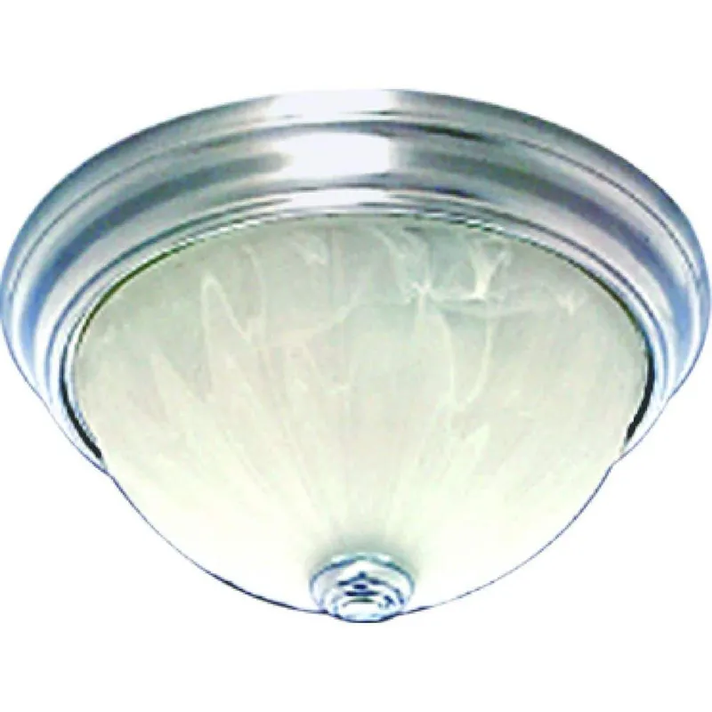 Volume Lighting V7732-33 Marti 2-light Brushed Nickel Flush Mount Ceiling Fixture
