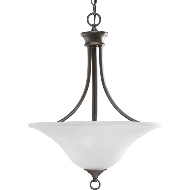 Progress Lighting P3474-20 Trinity 19 in. 100 W 3-Light Medium Hall & Foyer