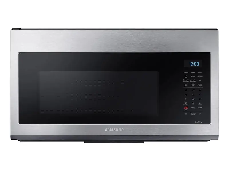 Samsung MC17T8000CS 1.7 cu ft. Smart Over-the-Range Microwave with Convection & Slim Fry