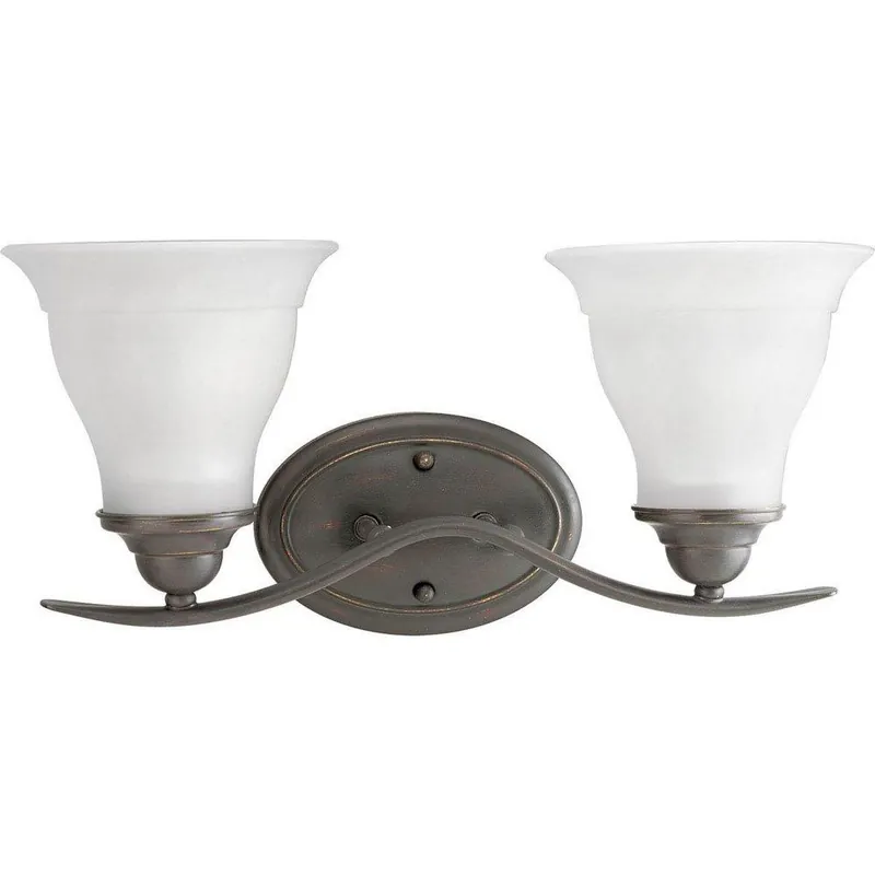 Progress Lighting P3191-20 Trinity 2 Light 100W Vanity Light