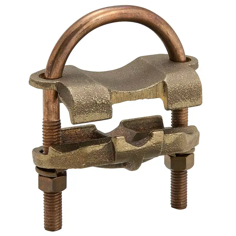 Penn-Union GPL-45 Ground Clamp Connector 4 AWG - 2/0 AWG Accommodates IPS 3 inches