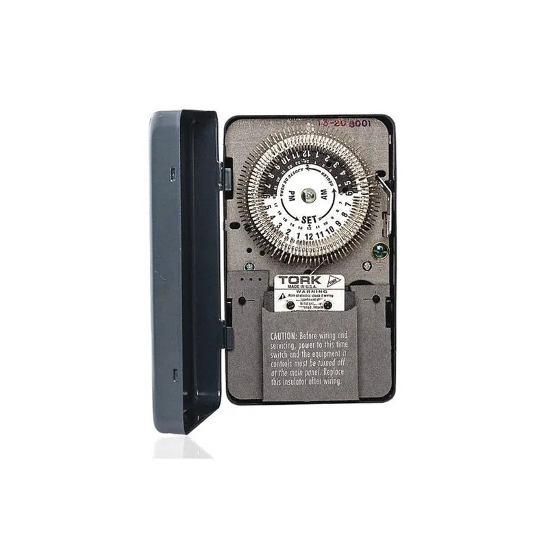 Nsi Industries 8009A TORK Electromechanical Timer: 120, 208 to 277V AC, 40 A Amps, 24 hr