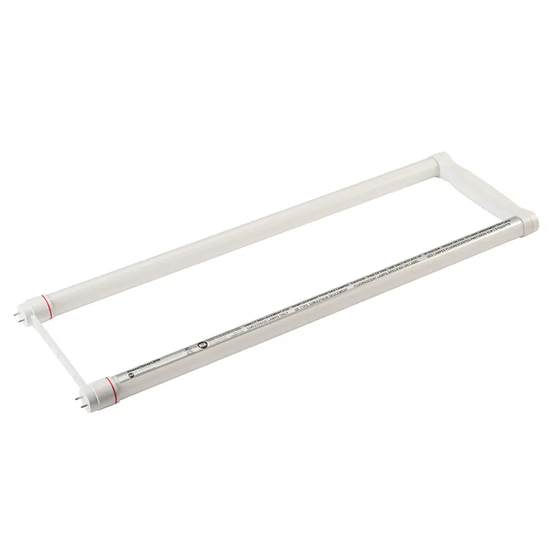 Keystone KT-LED15T8-U6GC-850-S-CP 15W LED T8 Tube, Shatter-Proof Coated Glass, Ballast Compatible, 6 inches U-Bend, 5000K