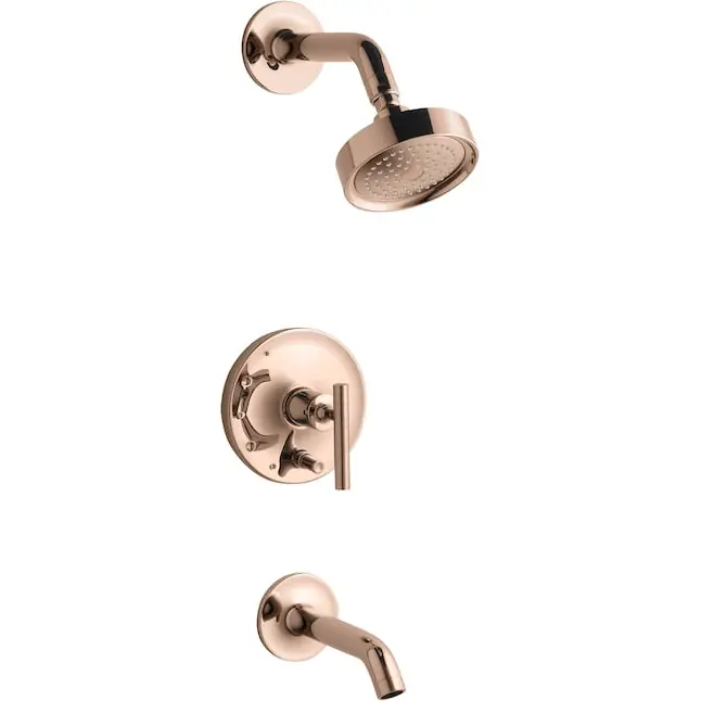 Kohler T14420-4-RGD Purist R/T B&S Trm/Lvr Hdls, 35 Deg Spt