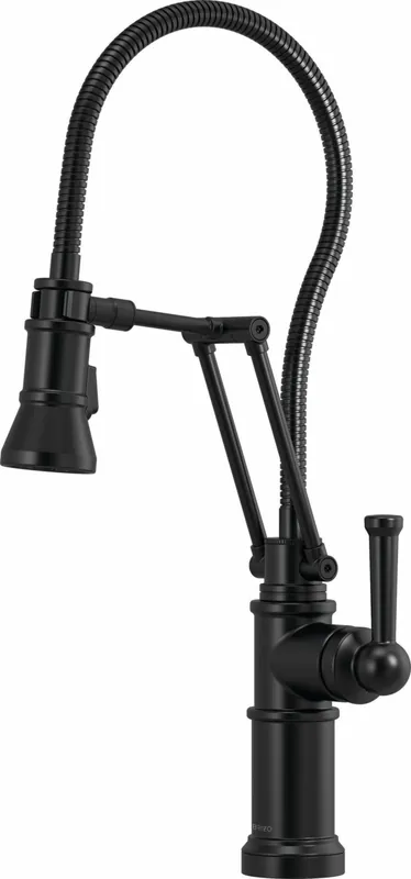 Delta 63125LF-BL Brizo Artesso Articulating Faucet With Finished Hose