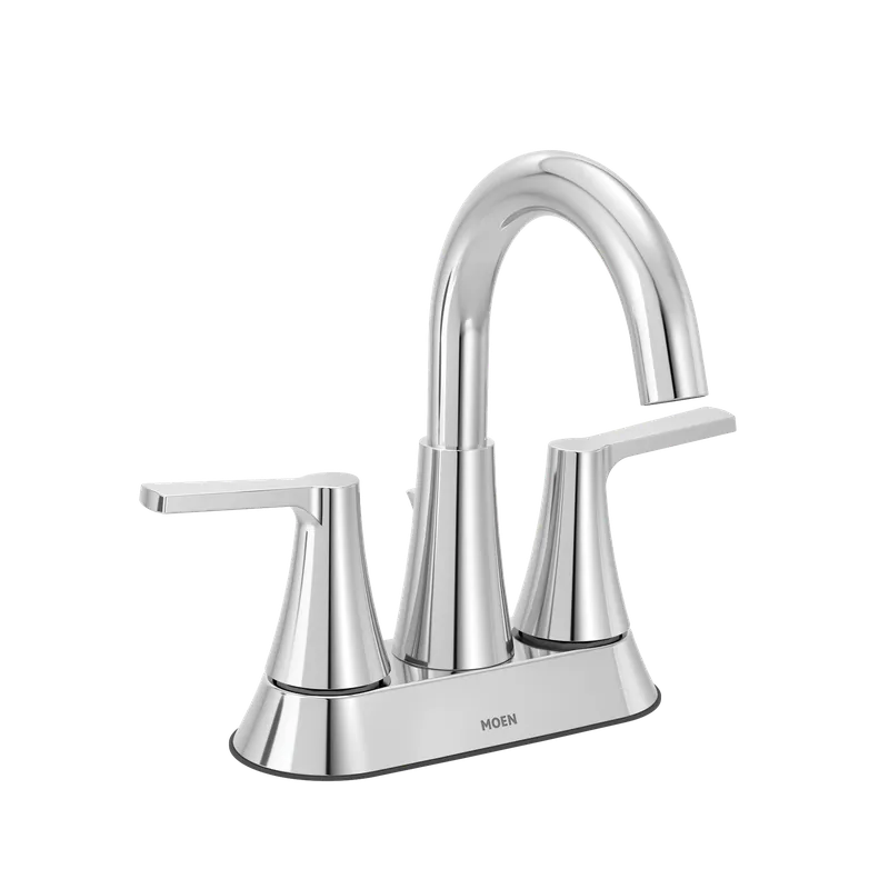 Moen 64432BN Jase Two-handle Centerset Bathroom Sink Faucet 1.2 GPM